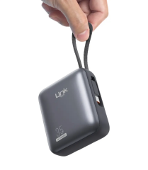 Linktech PD35 Premium Süper Hızlı Şarj 35W Turbo Destekli 10.000 mAh Powerbank