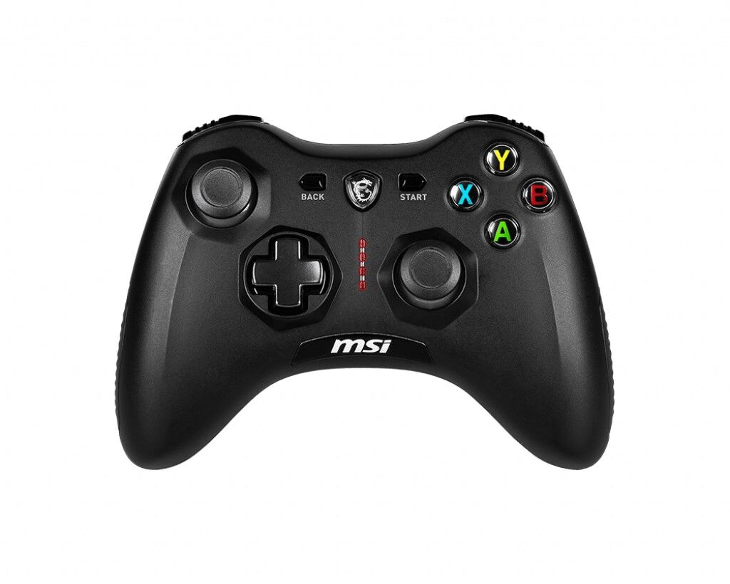 MSI GG FORCE GC30 V2 SİYAH OYUN KOLU KABLOSUZ 600MAH BATARYA PC/KONSOL/ANDROID 4.1+ DESTEĞI 2 MILYON BASIS ANAHTARLAR ÇIFT TITRESIM