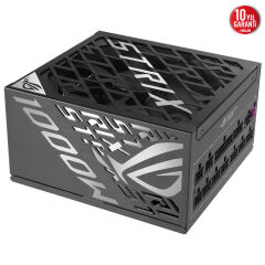 ASUS ROG-STRIX-1000P-GAMING 80 PLUS PLATİNUM GÜÇ KAYNAĞI ÜNİTESİ 1000 W 20+4 pin ATX SİYAH GÜMÜŞ