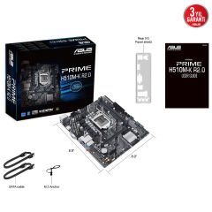 ASUS PRIME H510M-K R2.0 Intel H510 LGA 1200 (Socket H5) micro ATX ANAKART