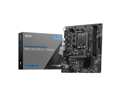 MSI MB PRO H610M-S DDR4 SOKET 1700 DDR4 3200(OC) HDMI  M.2 USB3.2 1x 1G LAN mATX