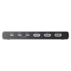 UNITEK 4K HDMI/USB-C SWITCH 4IN1OUT(V1313AGY01-EU)