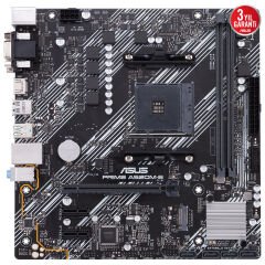 ASUS PRIME A520M-E CSM AMD A520 AM4 DDR4 4400 HDMI DVI VGA M2 USB3.2 mATX ANAKART