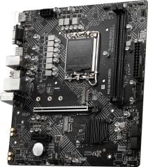 MSI PRO H610M-G DDR4 SOKET 1700 DDR4 3200(OC) PCI-E GEN 4 M.2 USB3.2 1X 1G LAN MATX