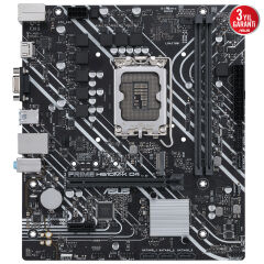 ASUS PRIME H610M-K D4 Intel H610 LGA 1700 micro ATX ANAKART