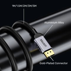 UNITEK 8K 1.4 DISPLAYPORT KABLO 1M (C1628GY01-1M)