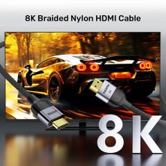 UNITEK HDMI 2.1 KABLO 1 METRE 8K (C11093RGY01-1M)