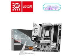 MSI B850M GAMING PLUS WIFI6E DDR5 AM5 8200MHZ(OC) HDMI DP 2X M.2 USB 10GBS 2.5G LAN WI-FI 6E MATX