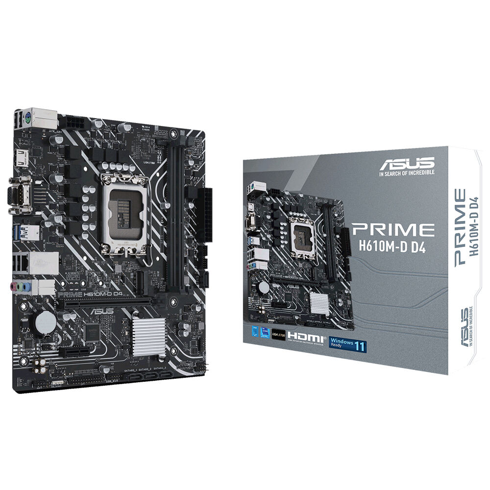 ASUS PRIME H610M-D D4 Intel H610 LGA 1700 micro ATX ANAKART