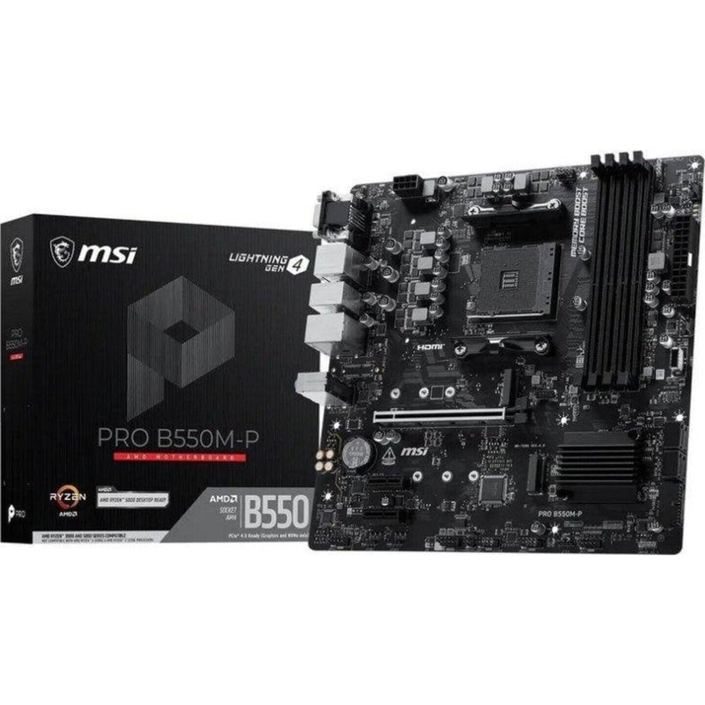 MSI PRO B550M-P 4400(OC) ANAKART AM4