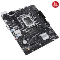 ASUS PRIME H610M-K ARGB Intel H610 LGA1700 DDR5 5600 HDMI VGA M2 USB3.2 AURA RGB mATX 96GB’a kadar ram desteği, ASUS 5X PROTECTION III