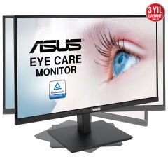 ASUS VA27AQSB 27 IPS FREESYNC 2560x1440 1MS(MPRT) 75HZ DP HDMI USB X2 MM VESA 3YIL EYECARE, FLICKER-FREE,CERCEVESIZ,DUSUK MAVI ISIK,PIVOT