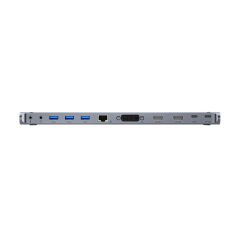 UNITEK UHUB11+ USB-C DISPLAYLINK 4K BAGLANTI ISTASYONU (D1147AGY01)