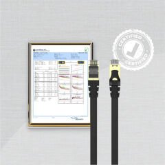 UNITEK CAT7 PATCH KABLO 15MT FLAT (C1897BK-15M)