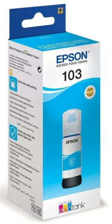 EPSON 103 EcoTank Cyan bottle (65ml)
