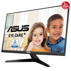 ASUS VY27UQ 27 IPS FREESYNC 3840 x 2160 60Hz 350cd DP HDMI Hoparlör VESA 3YIL EYECARE PLUS FLICKER-FREE ÇERÇEVESİZ DÜŞÜK MAVİ IŞIK ANTİBAKTERİYAL KAPLAMA MONİTÖR