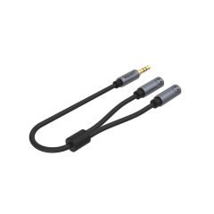 UNITEK 3.5MM AUX ÇOKLAYICI Y KABLO (Y-C956ABK)