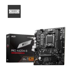 MSI MB PRO A620M-B AM5 DDR5 6800MHZ(OC) HDMI VGA M.2 USB3.2 JARGB_V2 mATX