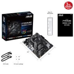 ASUS PRIME B550M-K ARGB AMD B550 Soket AM4 micro ATX ANAKART