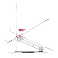 UNITEK 360D METAL 10-16” NOTEBOOK STAND (OT180SL01)