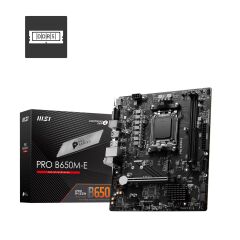 MSI MB PRO B650M-E AM5 DDR5 6800MHZ(OC) HDMI VGA M.2 USB3.2 2.5G LAN mATX