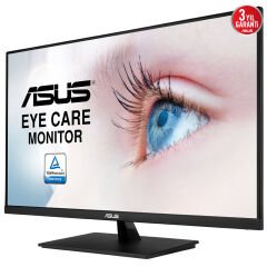 ASUS VP32AQ 31.5 2K IPS 2560x1440 5MS 75HZ DP HDMI MM VESA 3YIL EYECARE PLUS,FLICKER-FREE,CERCEVESIZ,DUSUK MAVI ISIK Monitör