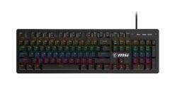 MSI FORGE GK300 RED SWITCH RGB MEKANIK GAMING KLAV
