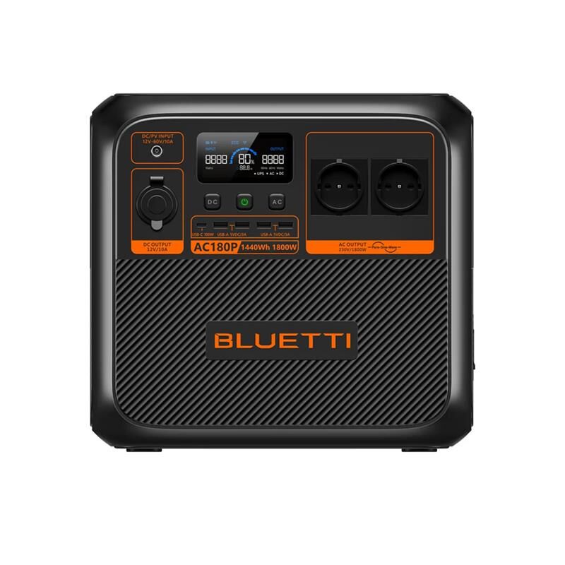BLUETTI AC180P 1800W 1440WH TAŞINABİLİR GÜÇ İSTASYONU