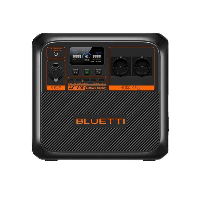 BLUETTI AC180P 1800W 1440WH TAŞINABİLİR GÜÇ İSTASYONU