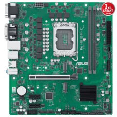 ASUS MB PRO H810M-C-CSM Intel H810 LGA1851 DDR5 6400 DP HDMI VGA DVI Çift M2 USB3.2 COM mATX 6+1+1+1 Güç Aşamaları, Uzaktan Yönetim Yazılımı, Ready for Advanced AI PC