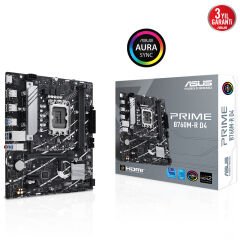 ASUS PRIME B760M-R D4 Intel B760 LGA 1700 micro ATX ANAKART