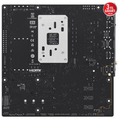 ASUS MB B850M MAX GAMING WIFI AMD B850 AM5 DDR5 8000 DP HDMI 3x M2 USB3.2 WiFi 6 + BT AURA RGB mATX 256GB’a kadar ram desteği, 8+2+1 Güç Aşamaları, 1xGen5 M.2, Advanced AI PC-Ready