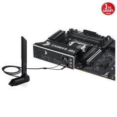 ASUS TUF GAMING B650E-E WIFI AMD B650 AM5 DDR5 8000 DP HDMI 3x M2 USB3.2 WiFi 6E + BT AURA RGB 2.5Gbit LAN ATX 8+2+1 Güç Aşamaları, 1xGen5 M.2