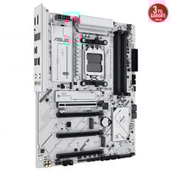 ASUS B850 MAX GAMING WIFI W AMD B850 AM5 DDR5 8000 DP HDMI 3x M2 USB3.2 WiFi 6E + BT AURA RGB 2.5Gbit LAN ATX 256GB’a kadar ram desteği, 8+2+1 Güç Aşamaları, 1xGen5 M.2, Advanced AI PC-Ready