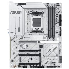 ASUS X870 MAX GAMING WIFI7 W AMD X870 AM5 DDR5 8000 HDMI 2xUSB4 3x M2 USB3.2 WiFi 7 + BT AURA RGB 5Gbit LAN ATX 12+2+1 Güç Aşamaları, Çift USB4, 3xM.2 slot, Advanced AI PC-Ready, Beyaz Tasarım