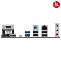 ASUS MB PRIME A620M-A-CSM AMD A620M-A-CSM AMD A620 AM5 DDR5 6400 DP HDMI VGA Çift M2 USB3.2 AURA RGB mATX UCRETSIZ UZAKTAN YONETIM YAZILIMI ASUS 5X PROTECTION III