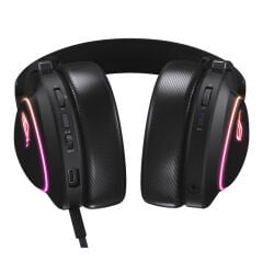 ASUS ROG DELTA II KABLOSUZ OYUN KULAKLIĞI (50MM TİTANYUM SÜRÜCÜLER ROG SPEEDNOVA 10MM SÜPER GENİŞ BANT MİKROFON 153-SAAT PİL ÖMRÜ DUALFLOW SES BT 2.4GHZ 3.5MM PC SWITCH PS4 PS5 XBOX