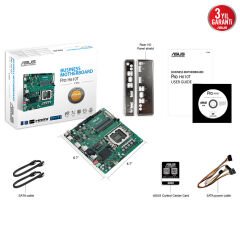 ASUS PRO H610T-CSM Intel H610 LGA1700 DDR5 5600 DP HDMI LVDS M2 USB3.2 Thin Mini ITX 7/24 kullanıma uygun - ASUS CONTROL CENTER EXPRESS HEDİYELİ
