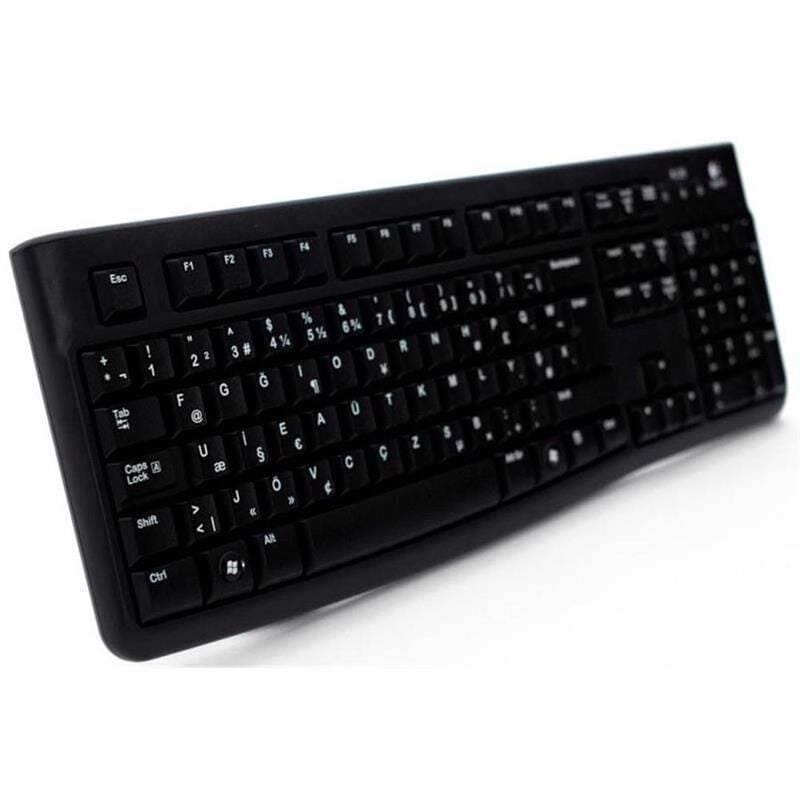 LOGITECH K120 F USB KLAVYE SIYAH 920-004163 KABLOLU