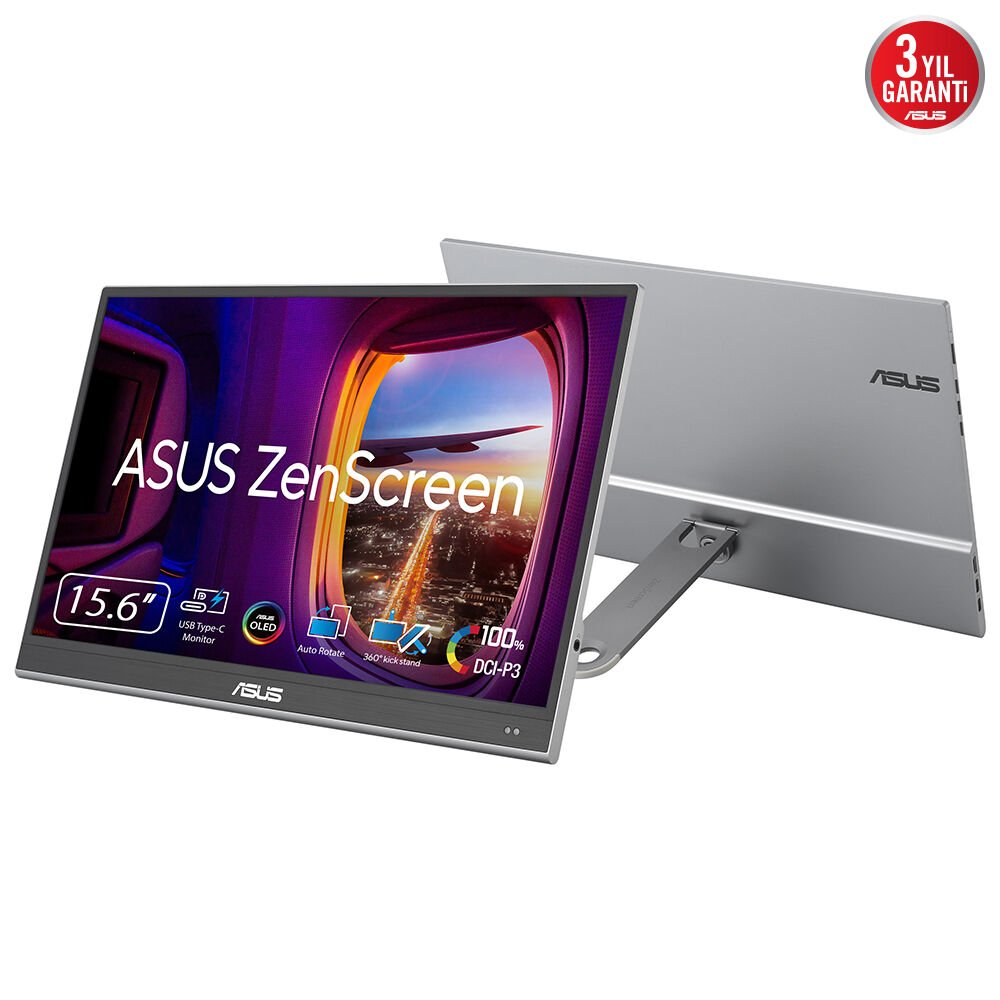 ASUS ZENSCREEN MQ16AHE 15.6 OLED 1920x1080 1MS 60HZ 400CD 3YIL