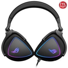 ASUS ROG DELTA S 7.1 ESS QUAD-DAC AI-MIC ÖZELLİKLİ DAİRESEL RGB AYDINLATMA USB-C BAĞLANTILI PC/PS4/XBOX/NINTENDO VE MOBİL OYUNLAR İÇİN RGB OYUNCU KULAKLIĞI
