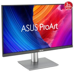 ASUS ProArt PA278CFRV 27 IPS HDR 2560x1440 5ms 100Hz 350cd DP HDMI USB-C Hoparlör VESA 3YIL 95% DCI-P3, Calman Verified, PD 96W PIVOT Monitör