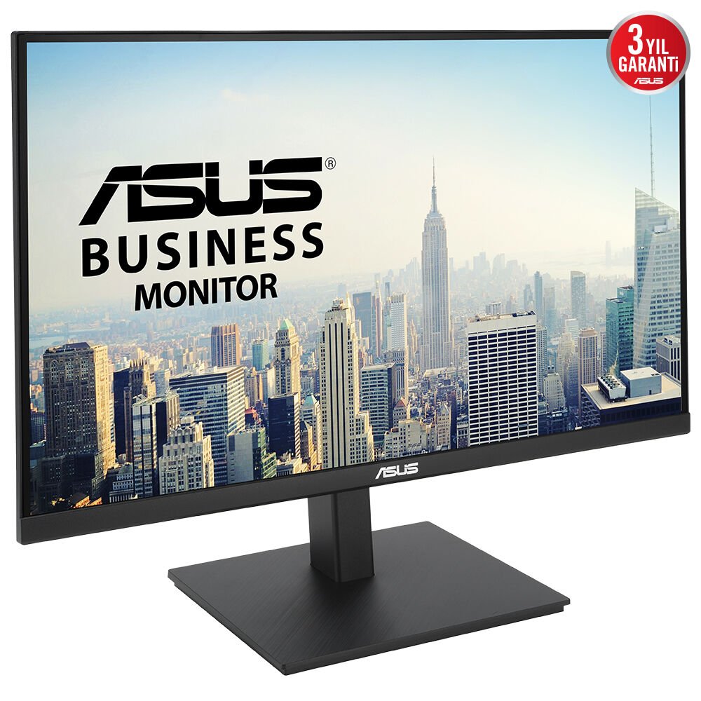 ASUS VA27ACFSN 27 IPS 2K FREESYNC 2560 x 1440 5MS 100HZ DP HDMI USB-C USB MM VESA 3YIL RJ45 EYECARE FLICKER-FREE CERCEVESIZ DUSUK MAVI ISIK Monitör