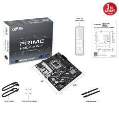 ASUS PRIME H810M-A WIFI Intel H810 LGA 1851 (Socket V1) micro ATX ANAKART