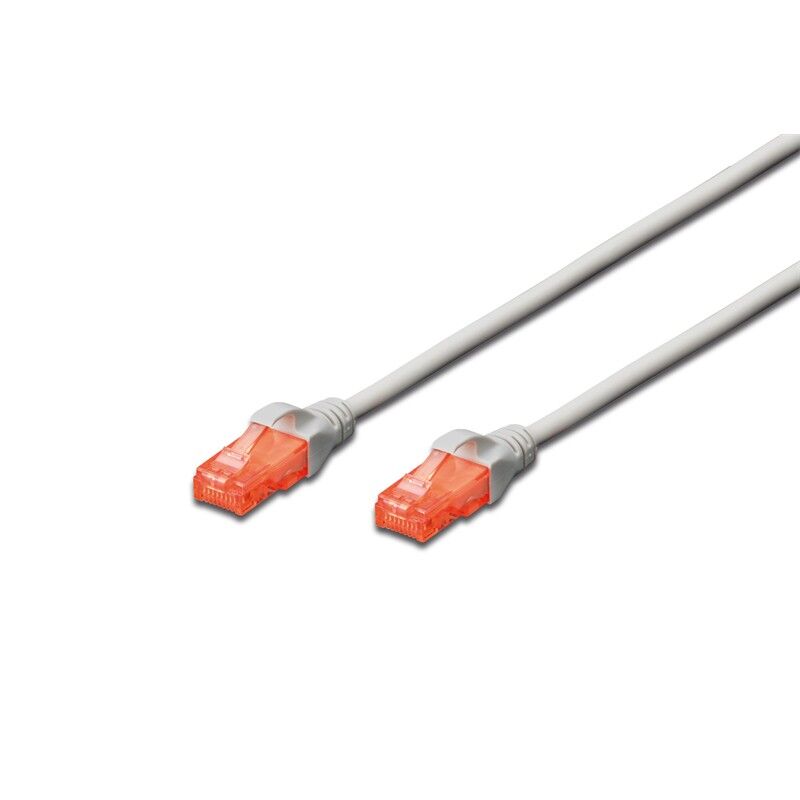 BEEK BC-U6100 CAT6 U/UTP 10 METRE AWG26 GRİ RENK LSZH PATCH KABLO