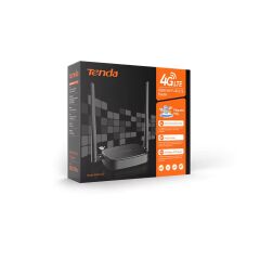 TENDA 4G03 PRO N300 2 PORT 300MBPS 4G LTE WİFİ ROUTER (SIM KART DESTEĞİ)