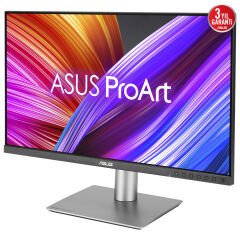 ASUS ProArt PA24ACRV 23.8 4K IPS HDR400 2560 x 1440 5ms 75Hz 350cd DP HDMI USB-C Hoparlör VESA 3YIL 95% DCI-P3, Calman Verified, PD 96W PIVOT Monitör