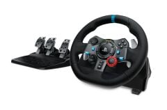 LOGITECH G G29 PS5, PS4 ve PC İLE UYUMLU DRIVING FORCE YARIŞ DİREKSİYONU - SİYAH (941-000112)