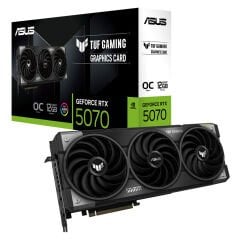 ASUS VGA TUF-RTX5070-O12G-GAMING-NVIDIA-GEFORCE-RTX 5070-12GB GDDR7-192bit--OC-2xHDMI-3xDP-RGB-DLSS4 EKRAN KARTI