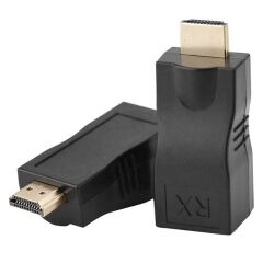 SENSEI 30 METRE HD-30 CAT6 HDMI EXTENDER İKİLİ MAVİ ADAPTÖR